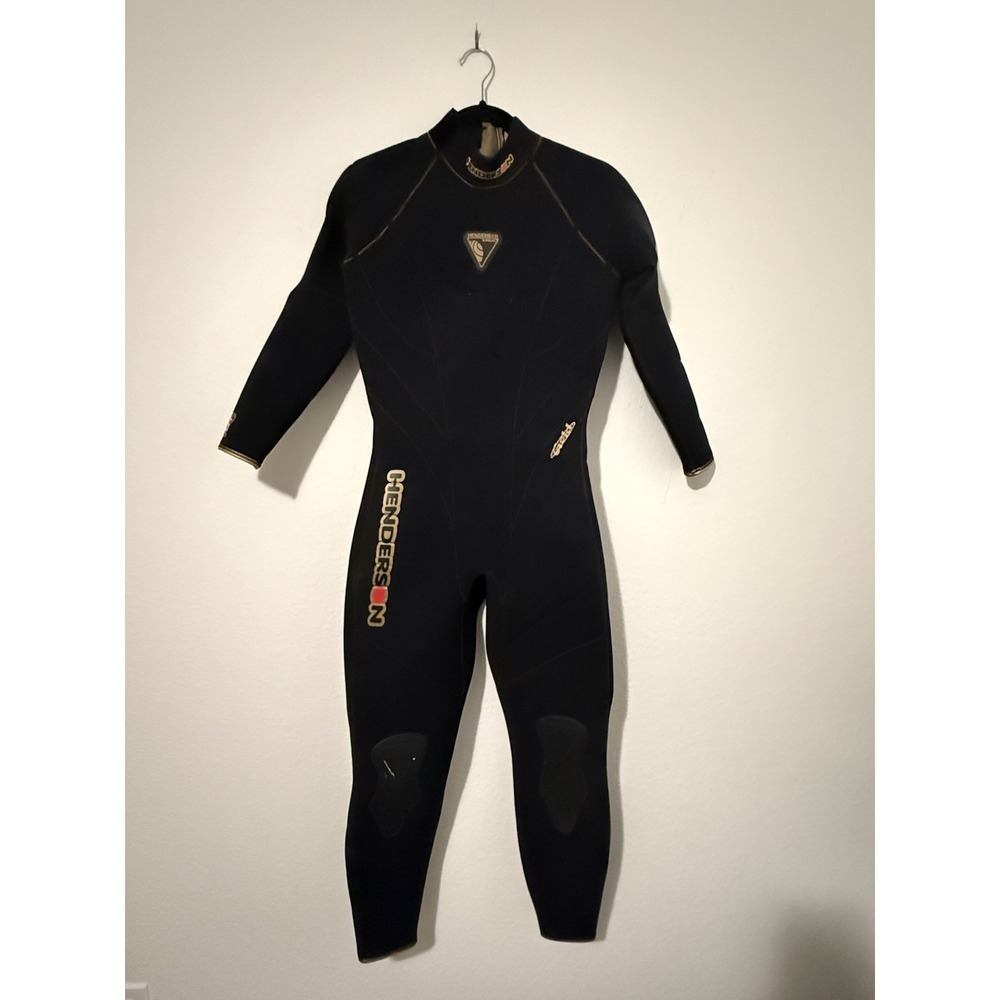 Henderson Aquatics Neoprene 7/5 mm Full Wet Suit! Women's size 8! Made In USA